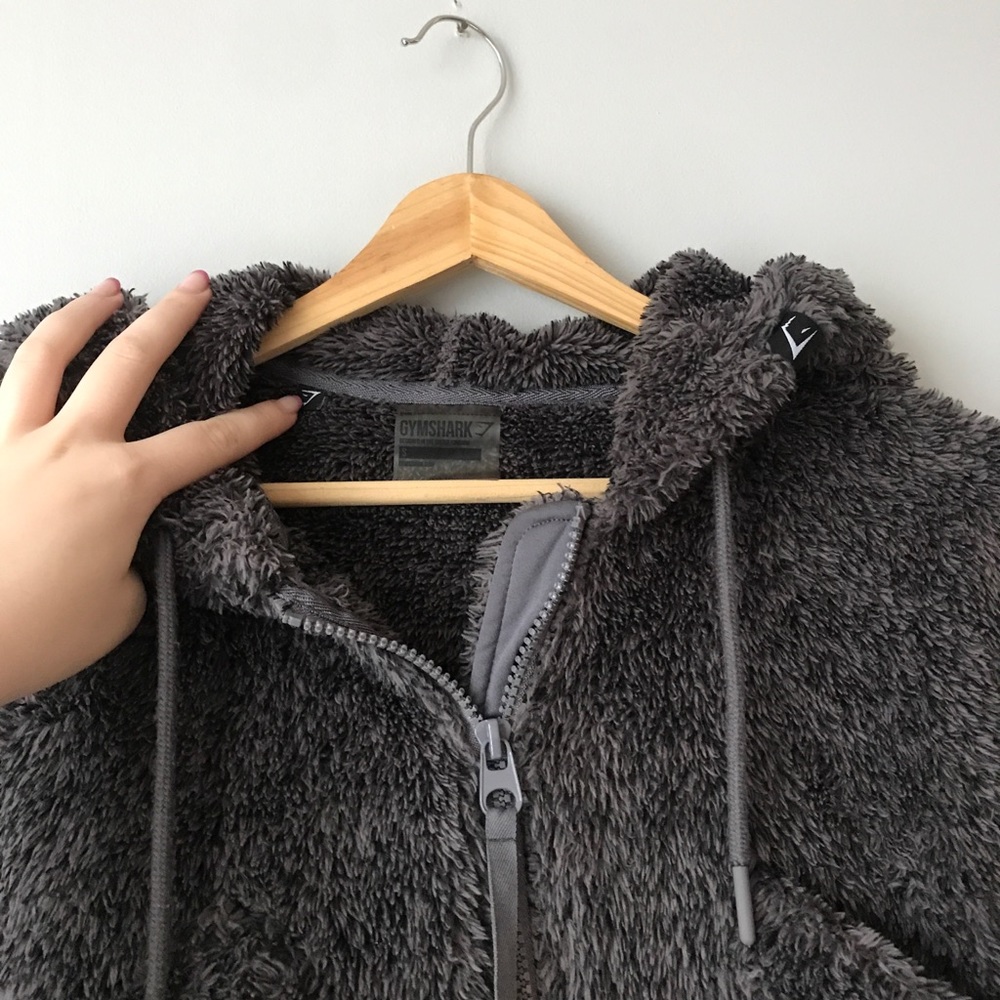 *SOLD* Gymshark Fleece Zip-up Hoodie - Picture 11 of 12